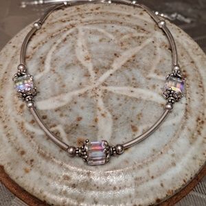 Vintage Sterling Necklace & Earrings